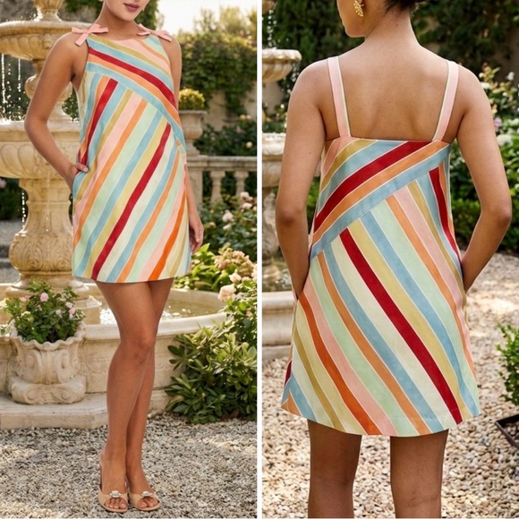 Mestiza New York Dresses & Skirts - Mestiza New York Payton Cabana Stripe Minidress Medium NWT